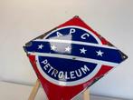 APC Petroleum emaille bordje, Antiek en Kunst, Ophalen of Verzenden