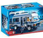 Playmobil busje en politieagenten, Kinderen en Baby's, Ophalen, Zo goed als nieuw
