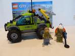 Lego City Volcano Explorers 60121 Volcano Exploration Truck, Ophalen of Verzenden, Zo goed als nieuw, Complete set, Lego