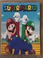 Peinture diamant finie Super Mario encadrée dans des clips k, Comme neuf, Autres types, Autres personnages, Enlèvement ou Envoi