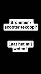 Brommers of scooters gezocht!, Ophalen