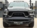 Dodge Ram 5.7i LPG REBEL TAILGATE TVAC*BTWIN PNEUMAT DISTRO, Auto's, Dodge, Automaat, USB, Zwart, Leder