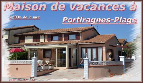 Maison de vacances à louer à Portiragnes-Plage, Vacances, Maisons de vacances | France, Languedoc-Roussillon, Maison de campagne ou Villa