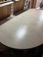 Table à Manger Extensible en Chêne massif, Maison & Meubles, Tables | Tables à manger, 100 à 150 cm, Enlèvement, Utilisé, Chêne