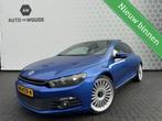 Volkswagen Scirocco 1.4 TSI Highline Rotiform PANORAMADAK, Auto's, Volkswagen, Zwart, 4 cilinders, Blauw, 1219 kg