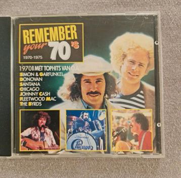 Cd Remember Your 70's 1970-1975  beschikbaar voor biedingen