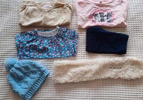 set 6 stuks 74-80, Kinderen en Baby's, Babykleding | Baby-kledingpakketten, Gebruikt, Maat 74, Ophalen of Verzenden