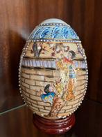 Decoratief chinees ei, Ophalen