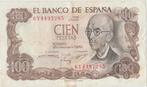EL BANCO DE ESPANA 100 CIEN PESETAS MADRID 1970, Enlèvement ou Envoi, Billets en vrac, Autres pays