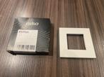 Niko afdekplaat pure white steel, Doe-het-zelf en Bouw, Ophalen of Verzenden, Nieuw, Overige typen