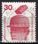 Duitsland Bundespost 1972 - Yvert 565 - Ongevallen (ST), Affranchi, Envoi