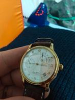 Zenith or jaune 18k montre automatique, Handtassen en Accessoires, Horloges | Heren, Polshorloge, Zo goed als nieuw, Goud, Goud