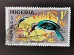 Nigeria 1965 - vogels - ijsvogels - zonder NSP&M Co Ltd, Postzegels en Munten, Ophalen of Verzenden, Dier of Natuur, Gestempeld