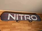 NITRO snowboard met bindingen, Sport en Fitness, Ophalen of Verzenden, Zo goed als nieuw, Bindingen