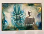 Œuvre d'art surréaliste unique - peinture, Enlèvement ou Envoi