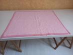 petite couverture rose bébé 89cm/76 cm, Couverture, 70 à 85 cm, Enlèvement, Utilisé