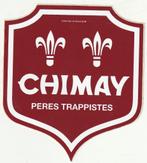 zelfklever sticker bier Chimay trappistes (9,5x10,5 cm), Verzamelen, Verzenden, Gebruikt, Overige typen
