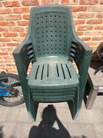 5 tuinstoelen - veelgebruikt, Ophalen, Gebruikt