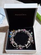 Pandora armband vol bedels, Handtassen en Accessoires, Armbanden, Ophalen of Verzenden, Zo goed als nieuw, Met bedels of kralen