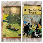 Lot de 2 VHS Tintin, Alle leeftijden, Ophalen, Zo goed als nieuw, Overige genres