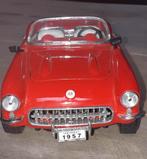 Chevrolet corvette 1957 modelauto, Ophalen of Verzenden, Zo goed als nieuw