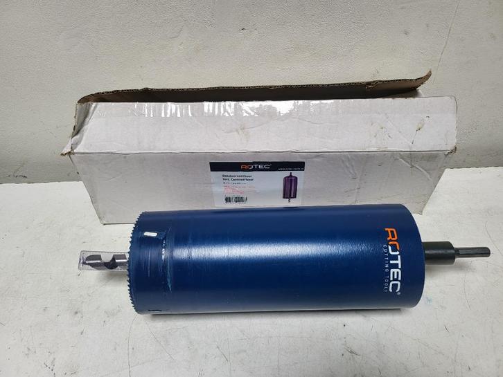 dakdoorvoerboor met centreerboor Rotec Dia 130x300, Doe-het-zelf en Bouw, Gereedschap | Boormachines, Zo goed als nieuw, Overige typen