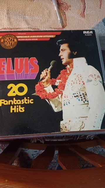 Elvis lp, 20 fantastic hits, Nederlandse persing,  beschikbaar voor biedingen