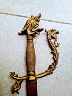 Épée de cérémonie avec dragon de bronze, Comme neuf, Enlèvement ou Envoi