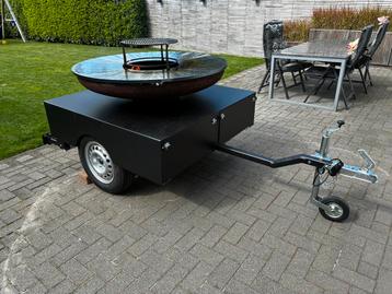 Plancha bbq trailer. beschikbaar voor biedingen