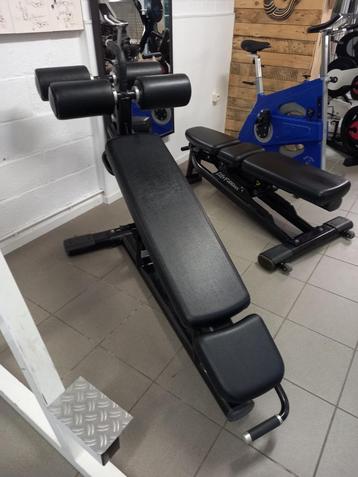 Abdominal crunch bench van Life fitness disponible aux enchères