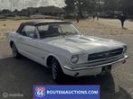 Ford Mustang Cabriolet | 1965 | Route 66 Auctions, Auto's, Oldtimers, Zwart, Bedrijf, Handgeschakeld, Overige carrosserie