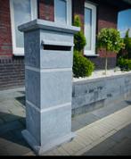 Natuursteen brievenbus - NIEUW - evt levering aan huis !, Tuin en Terras, Ophalen of Verzenden, Nieuw, Hardsteen, Staande brievenbus