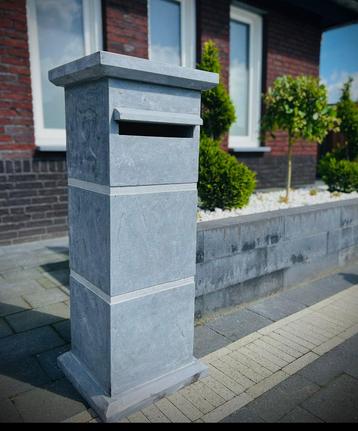 Natuursteen brievenbus - NIEUW - evt levering aan huis !  beschikbaar voor biedingen
