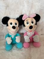 Hasbro Disney Babies Mickey en Minnie Mouse 1984 knuffel, Ophalen of Verzenden, Gebruikt, Knuffel