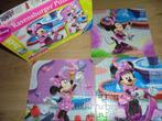 kinder complete Mickey mouse puzzel 3 in 1, Ophalen of Verzenden, 10 tot 50 stukjes, Gebruikt, 2 tot 4 jaar