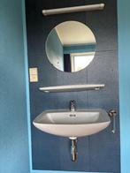 Lavabo met alle toebehoren, Ophalen, Gebruikt, Wasbak of Wastafel