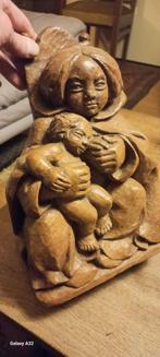 Maria met Kind op Troon van Edgar Fonteyne ( Brugge 1933-, Antiek en Kunst, Ophalen of Verzenden