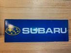 Subaru emaille plaat, Ophalen of Verzenden, Gebruikt, Auto's