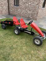 Berg Gocart met versnellingen, duostoel en Berg trailer XL, Ophalen, Gebruikt, Berg, Met kar of aanhanger