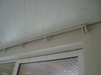 Gordijnrails, Huis en Inrichting, Ophalen, Gebruikt, 200 cm of meer, Wit