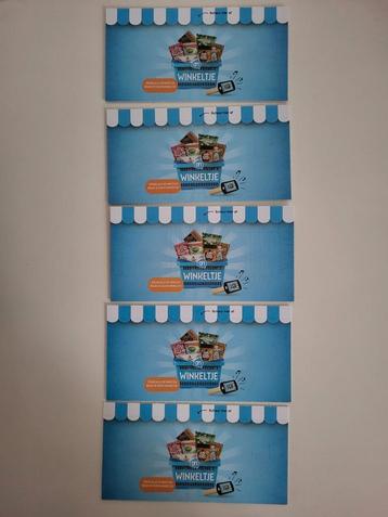 5 mini's albert heijn winkeltje supermarkt mini  beschikbaar voor biedingen