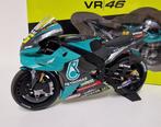 Valentino Rossi Petronas Yamaha YZR-M1 2021 test Qatar 1:12, Ophalen of Verzenden, Nieuw, 1:9 t/m 1:12, Motor