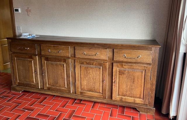 COMMODE KAST WOONKAMER, Huis en Inrichting, Kasten | Ladekasten, Zo goed als nieuw, 100 tot 150 cm, 200 cm of meer, 25 tot 50 cm