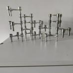 Nagel kandelaars ( Seca kunststof), Verzamelen, Retro, Ophalen