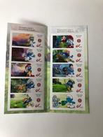Smurfen - 10 zelfklevende postzegels in boekje, Différents Schtroumpfs, Ustensile, Enlèvement ou Envoi, Neuf