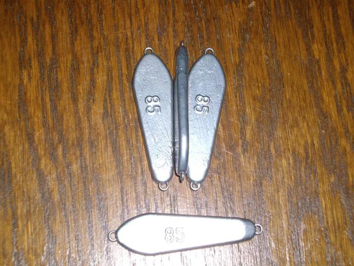 platte zeebaars pilker(s) in 85 gram / stuk, Watersport en Boten, Hengelsport | Zeevissen, Nieuw, Dobber of Lood, Ophalen of Verzenden