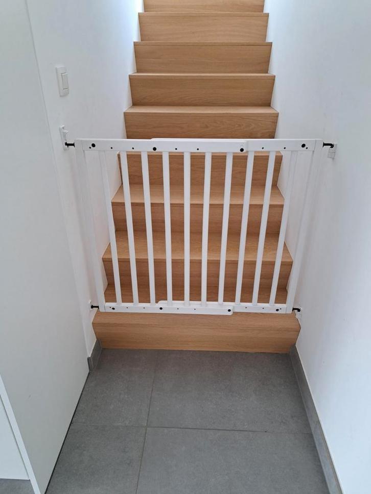 Kidsriver basic traphekje wit 2st, Kinderen en Baby's, Traphekjes, Ophalen