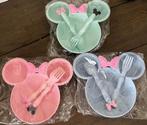 Minnie/Mickey mouse bestek set 3 kleursoorten, Huis en Inrichting, Keuken | Bestek, Nieuw, Ophalen of Verzenden