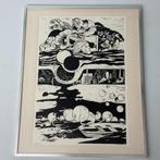 Linosnede ‘Zeepdrrom’ door Bernadette Vereecke, Ophalen of Verzenden