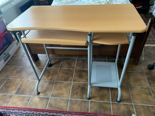 Computertafel, Huis en Inrichting, Bureaus, Met wielen, Ophalen